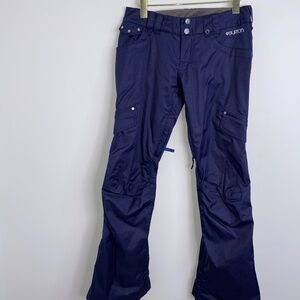 Burton “The White Collection” Snowboard Ski Cargo Pants Size XS